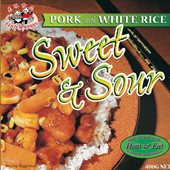 Sweet and Sour Pork on White Rice
